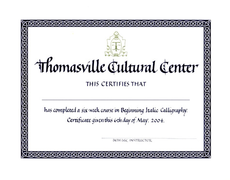certificate of completion