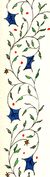 leafy berry border