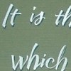 thumbnail: Madeline L'Engle quotation (maybe)