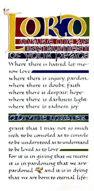 prayer of st francis prayer of st francis